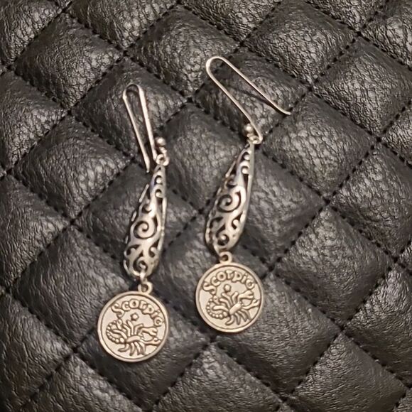 SCORPIO EARRINGS - Picture 1 of 3